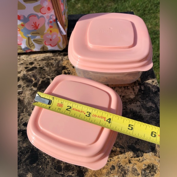 Alja Horvat-Fit & Fresh Floral Lunch Bag with 2 plastic containers - Picture 2 of 5